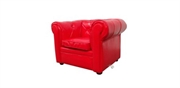 Rød Chesterfield stol, børnemøbler - Toysstore